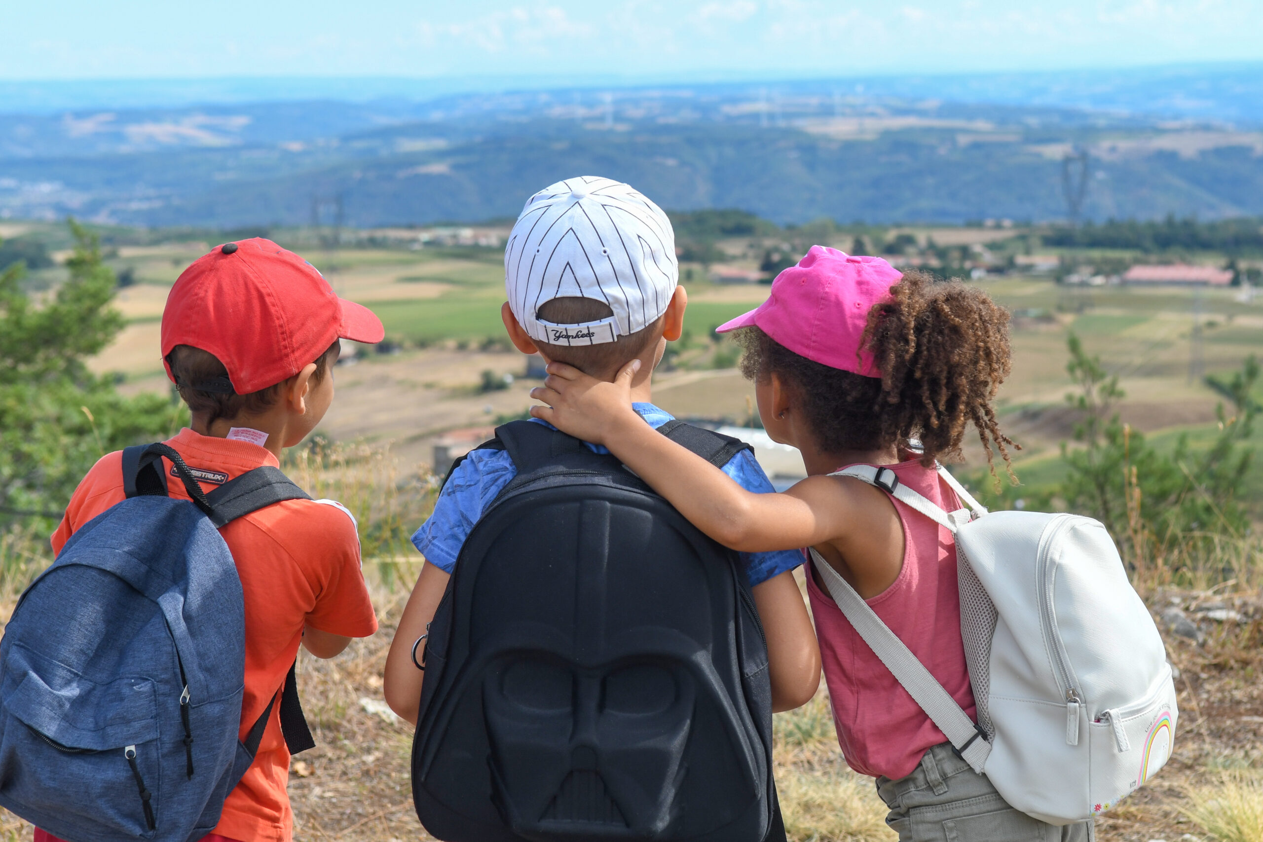 Photo enfants en sortie - centre de loisirs