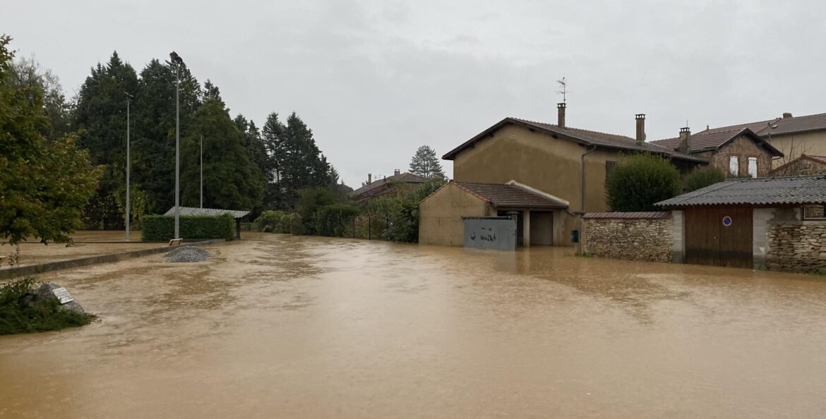 Inondations Saint-Barthélemy-de-Vals